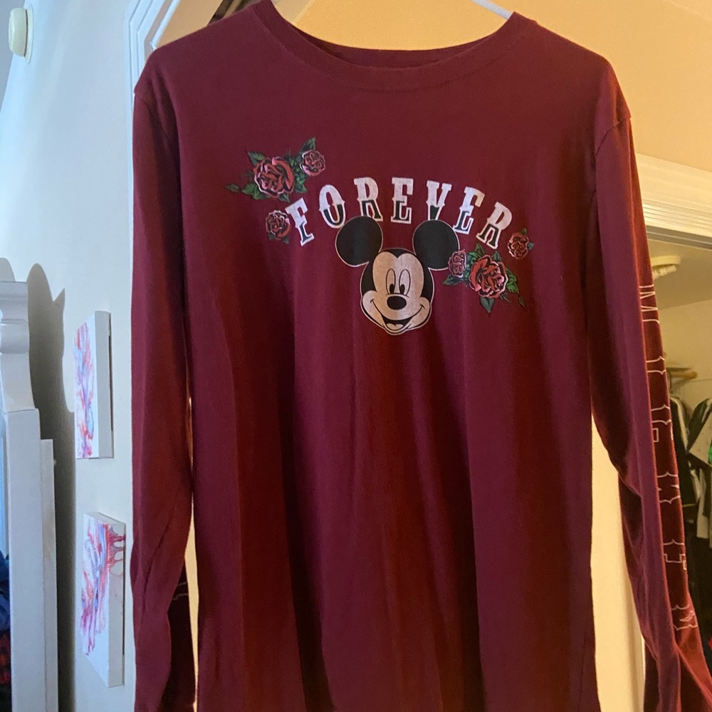 Long Sleeve Mickey Tee - Large